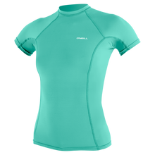 O'Neill Womens Basic Skins Short Sleeve Rash Guard (Small) SAMPLE - Holiday