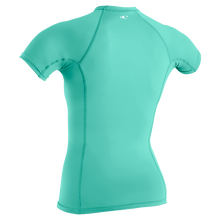 O'Neill Womens Basic Skins Short Sleeve Rash Guard (Small) SAMPLE - Holiday