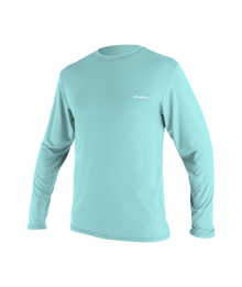 O'Neill Basic Skins Mens Long Sleeve Sun Shirt - Canal Blue