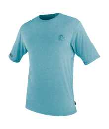 O'Neill Trvlr Hybrid Mens Short Sleeve Graphic Sun Shirt - Galaxy Blue