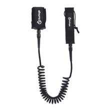 Surflogic SUP 10ft Coil Leash - Black