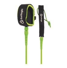 Surflogic Pro 6ft Leash - Lime