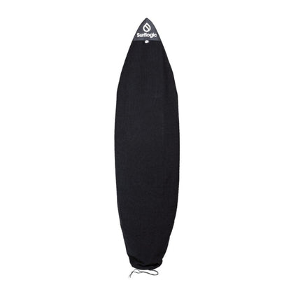 Surflogic Stretch Board 6'3" Surfboard Cover - Black - Full View