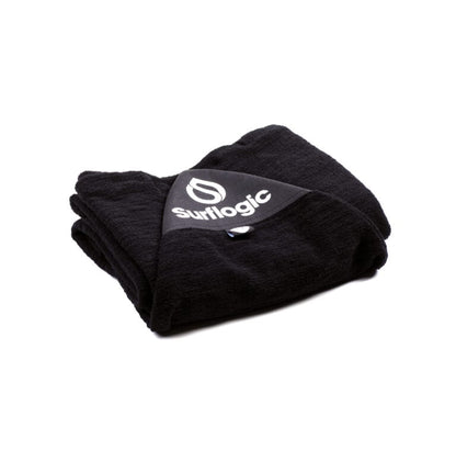 Surflogic Stretch Board 6'0" Surfboard Cover - Black - Folded