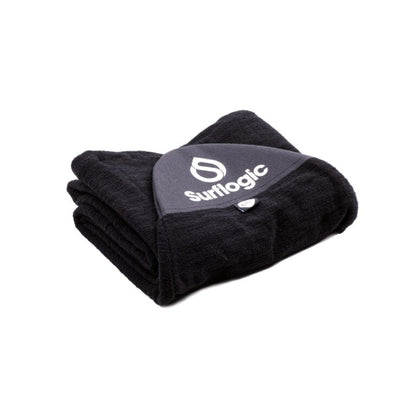 Surflogic Stretch Board 6'0" Fish/Hyrbid Cover - Black - Folded