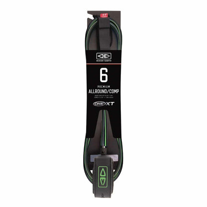 Ocean & Earth OneXT All Round/Comp 6ft Surfboard Leash