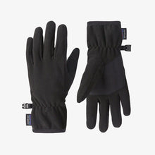 Patagonia Synchilla Fleece Gloves - Black - Full View