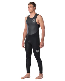 Rip Curl Dawn Patrol 1.5mm Long John Wetsuit - Black