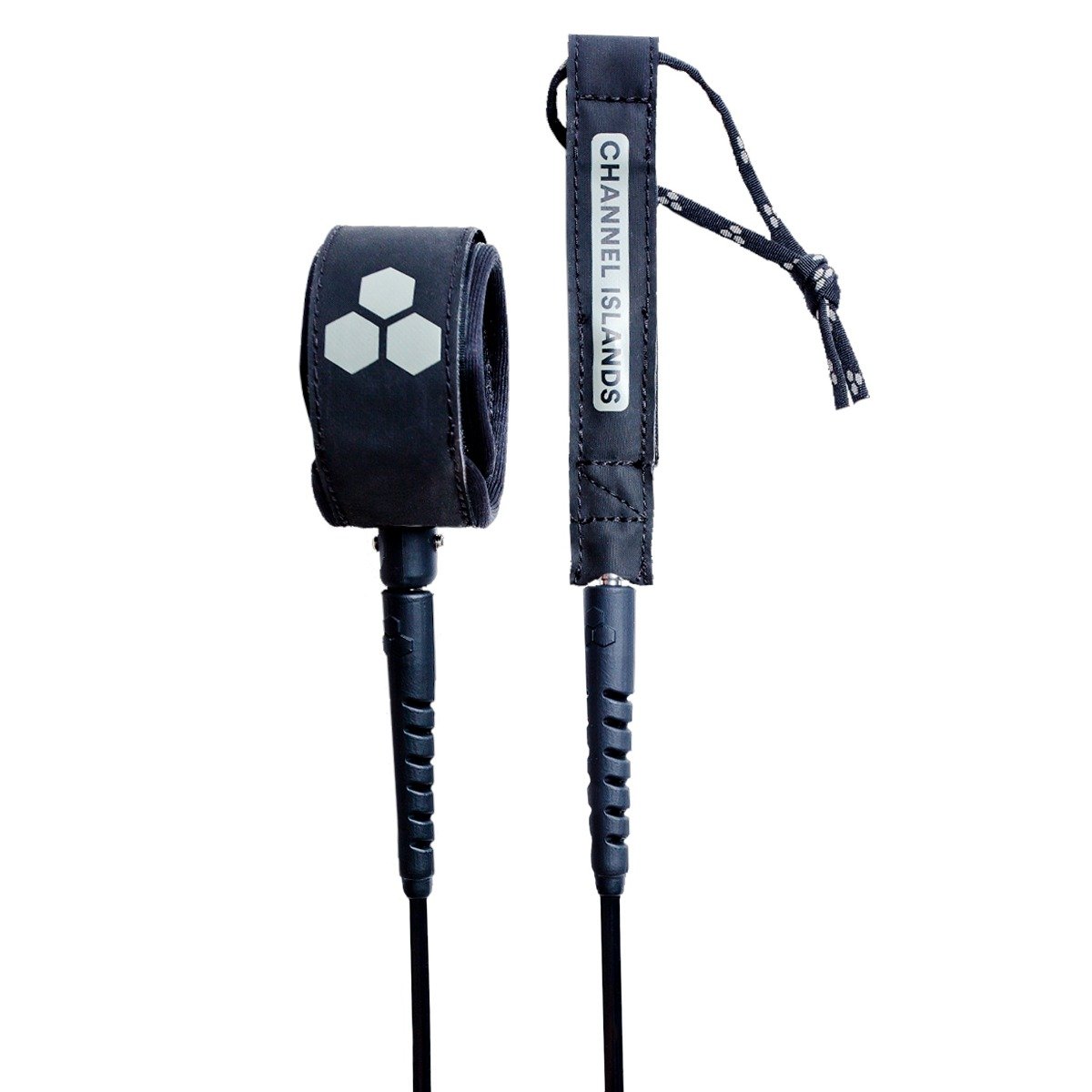 Channel Island Hex Comp 6ft Leash - Black
