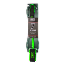 Ocean & Earth 7ft Regular Moulded Leash - Lime