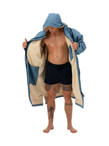 Beachbum Brobe Changing Robe - Sea Blue