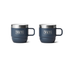 Yeti Rambler 6oz Espresso 2 Pack Stackable Cups - Navy