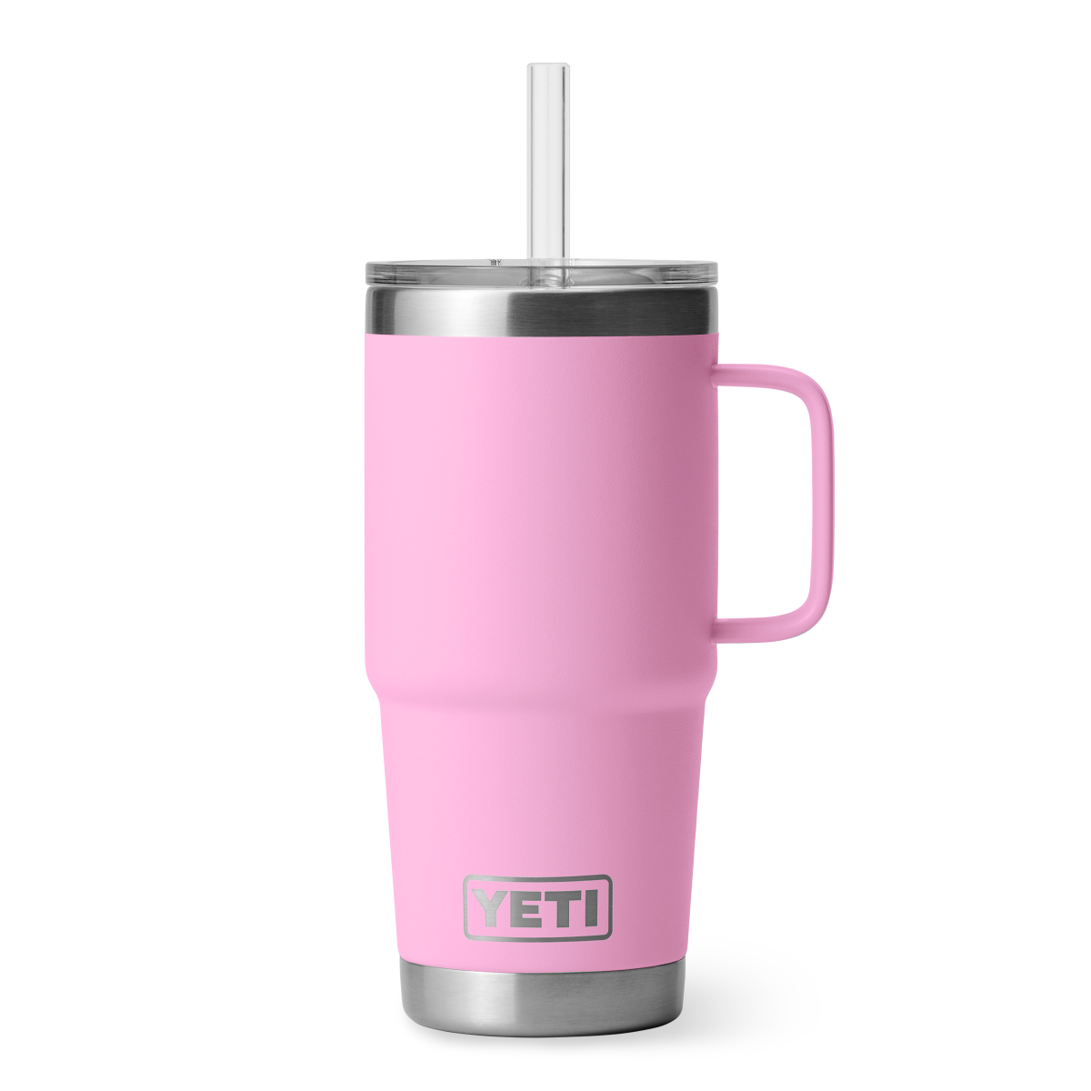 Yeti Rambler 25oz Straw Mug with Straw Lid - Power Pink