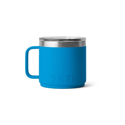 Yeti Rambler 14oz Mug with MagSlider Lid - Big Wave Blue