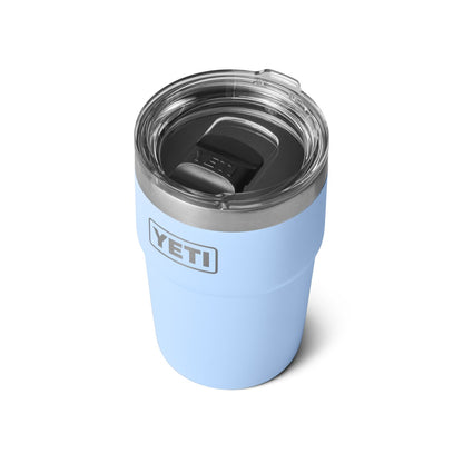 Yeti Single 16oz Stackable Cup with MagSlider Lid - Big Sky Blue
