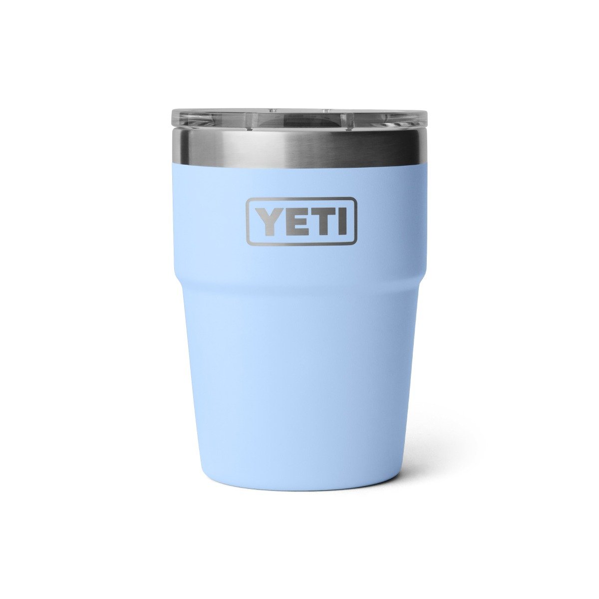 Yeti Single 16oz Stackable Cup with MagSlider Lid in Big Sky Blue