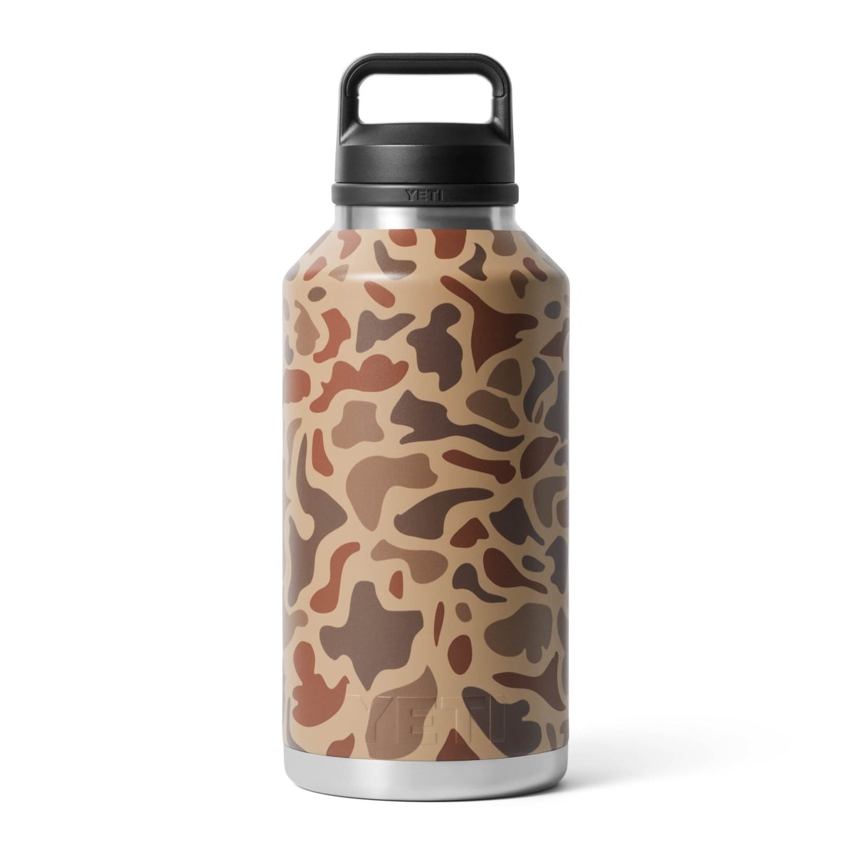 Yeti Rambler 64 Oz Insulated Bottle with Chug Cap in Wetlands Camo