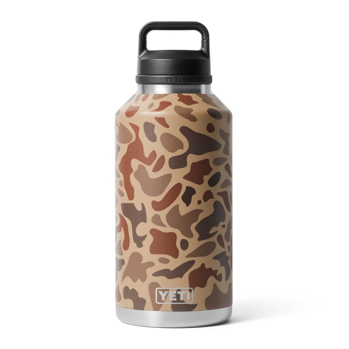 Yeti Rambler 64 Oz Insulated Bottle with Chug Cap in Wetlands Camo