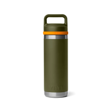 Yeti Rambler 18oz Insulated Bottle with Chug Cap 2.0 - Olive/King Crab Orange