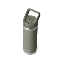 eti Rambler 18oz Straw Bottle - Pampa Light Green