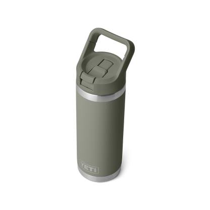 eti Rambler 18oz Straw Bottle - Pampa Light Green