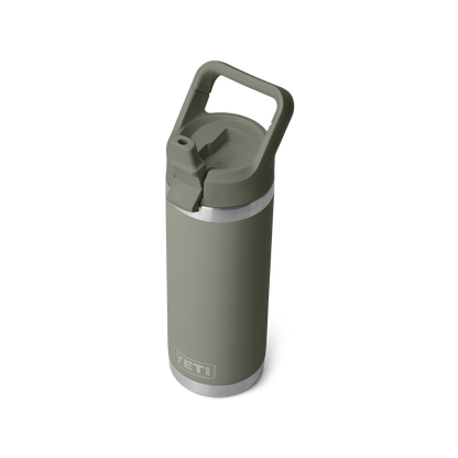 Yeti Rambler 18oz Straw Bottle - Pampa Light Green