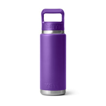 Yeti Rambler 26oz Colour Straw Bottle - Pace Purple