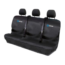 Surflogic Universal Triple Car Seat Cover in Black