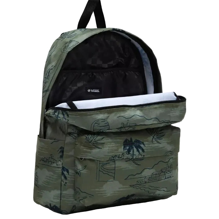 Vans Old Skool Men's Backpack - Olivine