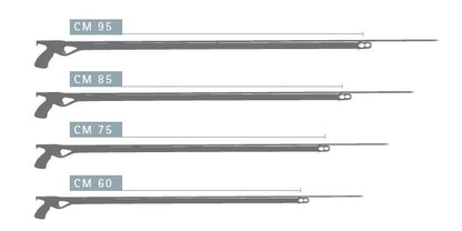 Cressi Moicano Rubber Speargun - 85cm