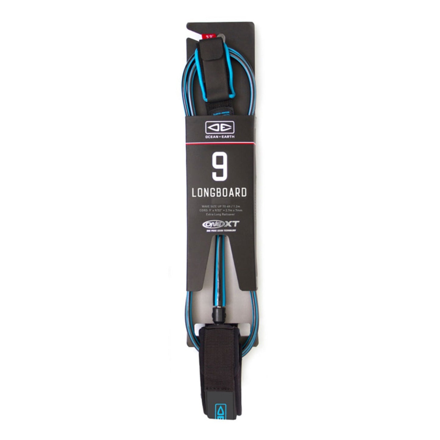 Ocean & Earth Premium OneXT 9ft Surfboard Leash - Blue