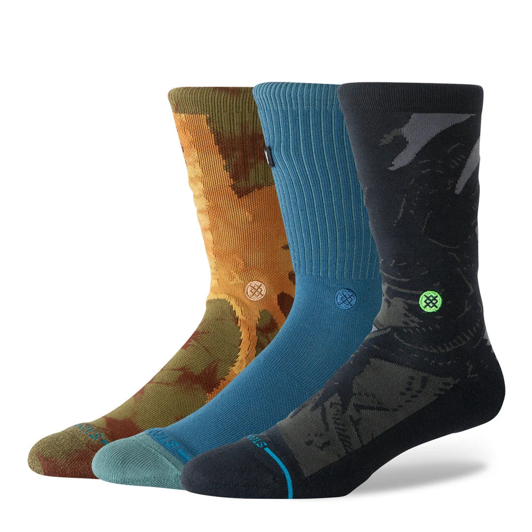 Stance Socks Alien Box Set (3pcs) - Multi