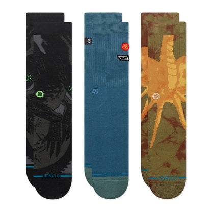 Stance Socks Alien Box Set (3pcs) - Multi