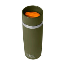 Yeti Rambler 16oz Travel Bottle - Olive/King Crab Orange