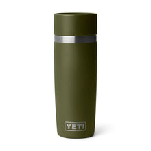 Yeti Rambler 16oz Travel Bottle - Olive/King Crab Orange