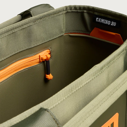 Yeti Camino 20 Carryall Tote Bag - Olive/King Crab