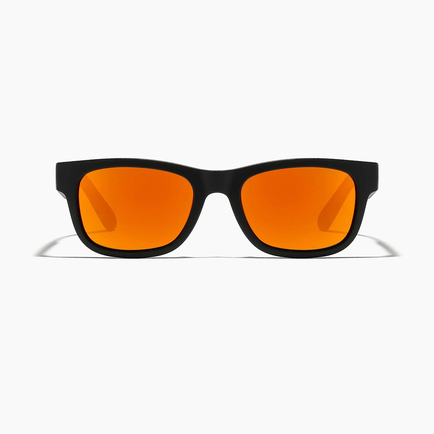 Ritual Vision Bad Habit Polarised Sunglasses in Matte Black / Orange Reflective
