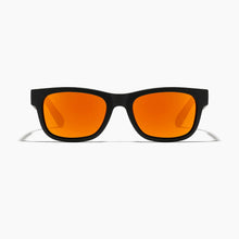 Ritual Vision Bad Habit Polarised Sunglasses in Matte Black / Orange Reflective