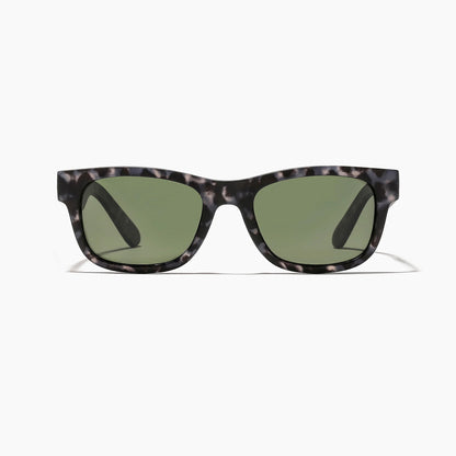 Ritual Vision Bad Habit Polarised Sunglasses in Matte Smokey Tortoise / Green