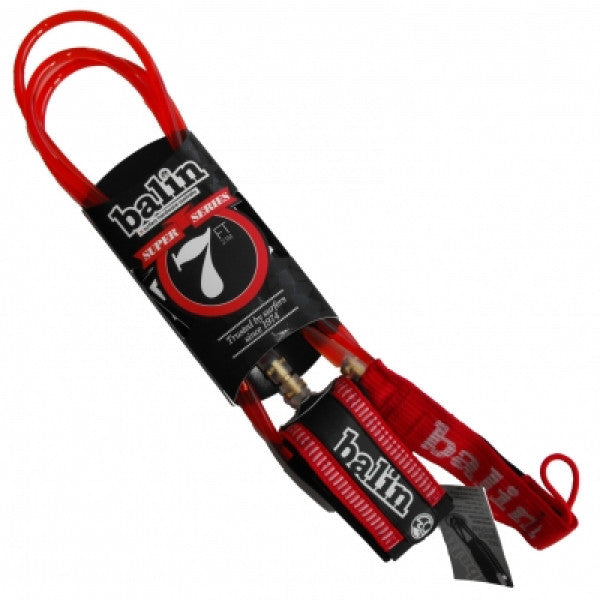 Balin Super 7ft Leash - Red