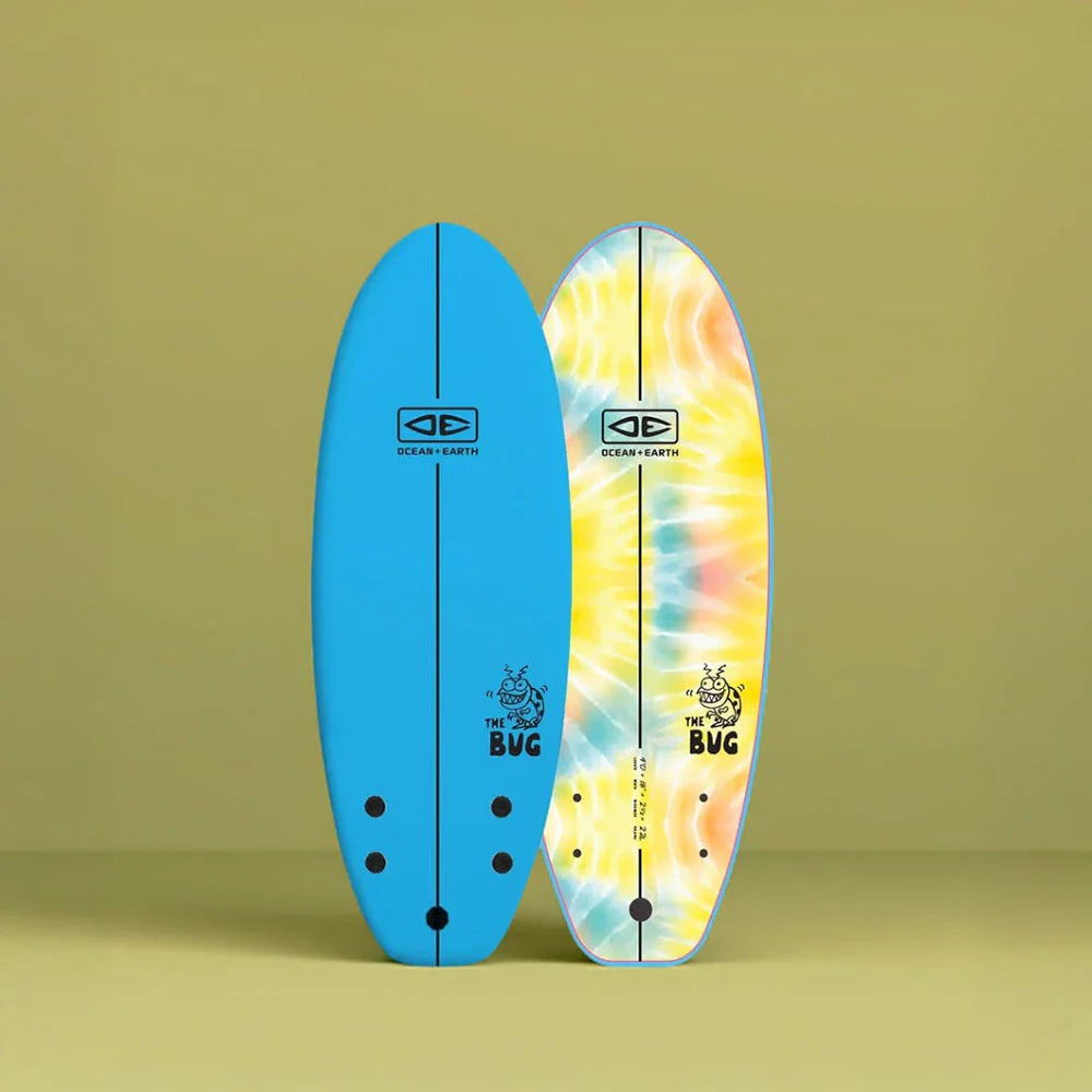 Ocean & Earth Bug 5ft 2 Soft Surfboard - Blue
