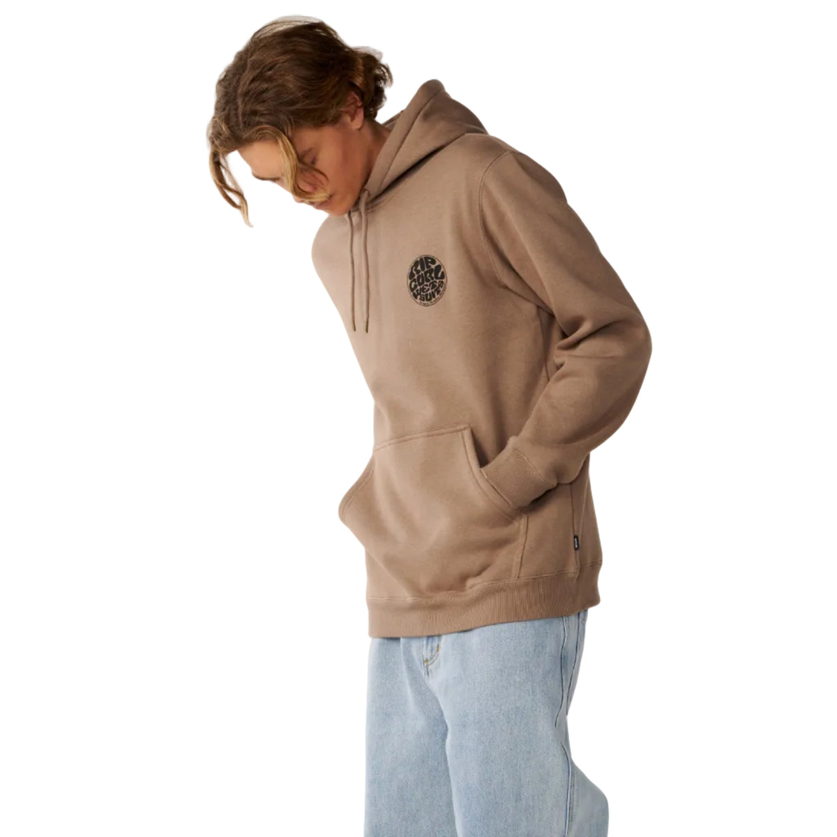 Rip Curl Mens Wetsuit Icon Hoodie - Walnut