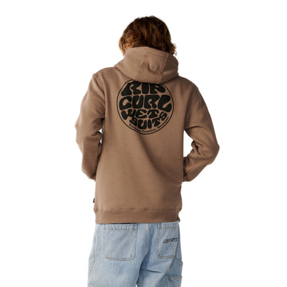 Rip Curl Mens Wetsuit Icon Hoodie - Walnut