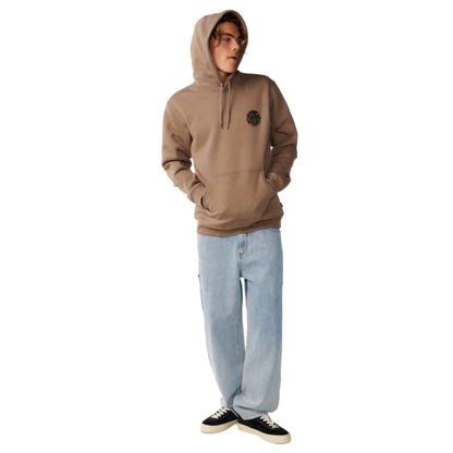 Rip Curl Mens Wetsuit Icon Hoodie - Walnut