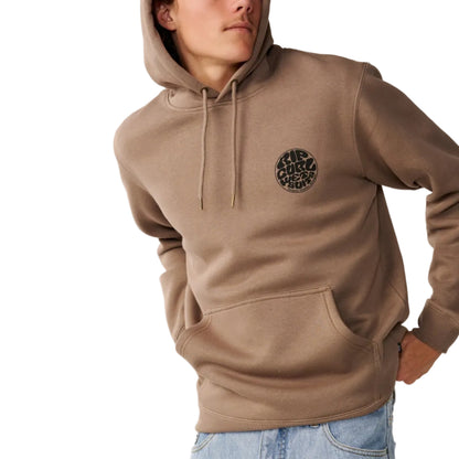 Rip Curl Mens Wetsuit Icon Hoodie - Walnut