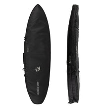 Creatures Of Leisure Shortboard Double DT2.0 Board Bag - Black/Silver