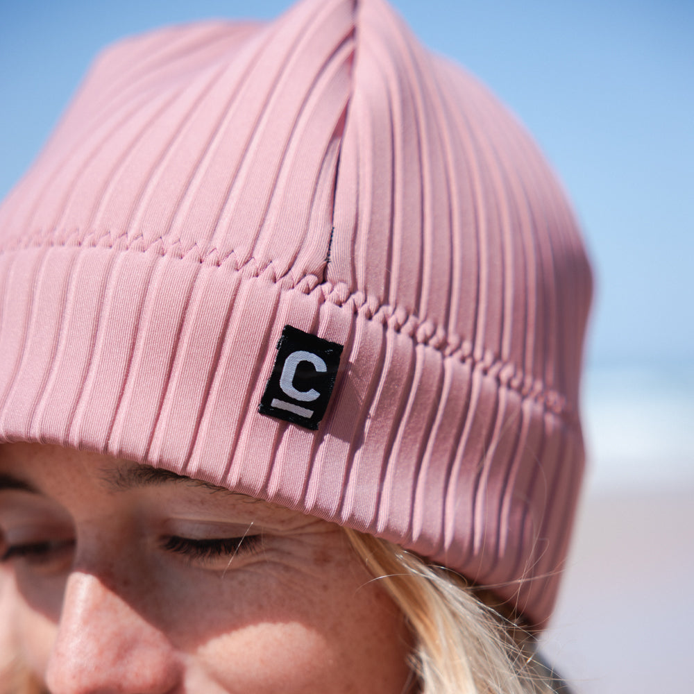 C-Skins Storm Chaser 2mm Beanie - Mesa Rose