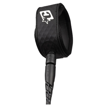 Creatures Of Leisure Reliance 2.0 Lite Duty 6ft Leash - Black silver