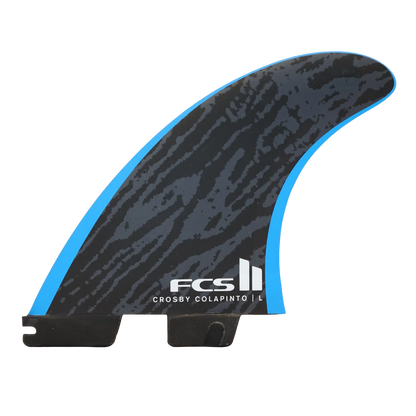 FCS II Crosby Colapinto Tri Fin Set in Black/Blue