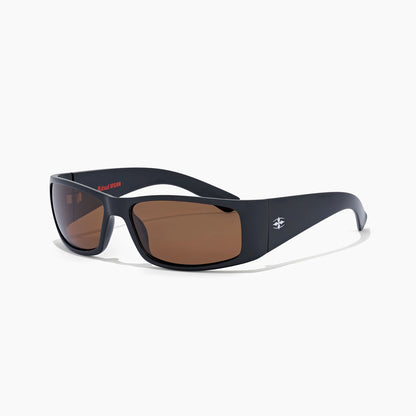 Ritual Vision Doomsday Machine Polarised Sunglasses - Polished Black / Bronze